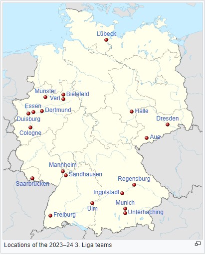 Even Distribution In 3. Liga 2023-2024 Kit Battle